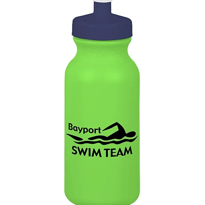 Sport Bottle with Push Pull Lid - 20 oz - Colors
