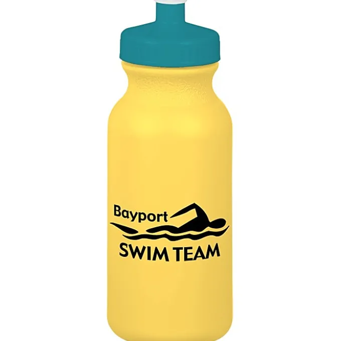 Sport Bottle with Push Pull Lid - 20 oz - Colors