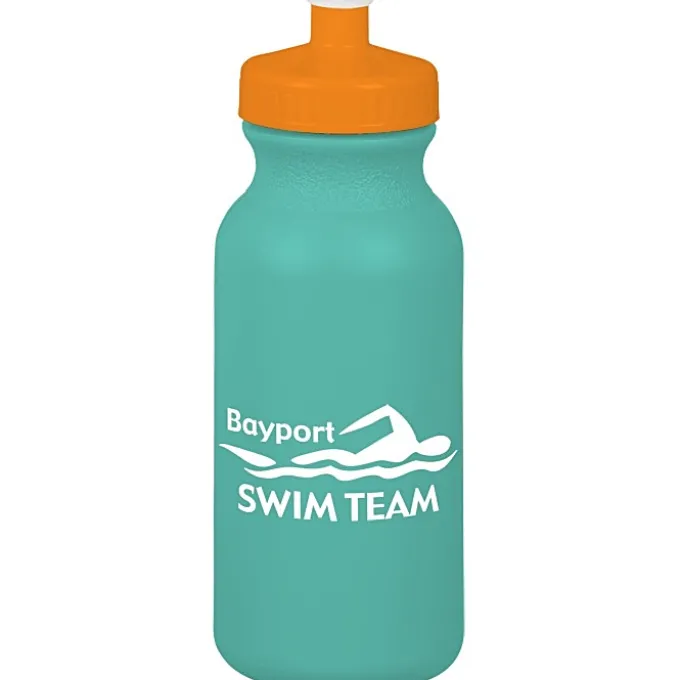 Sport Bottle with Push Pull Lid - 20 oz - Colors