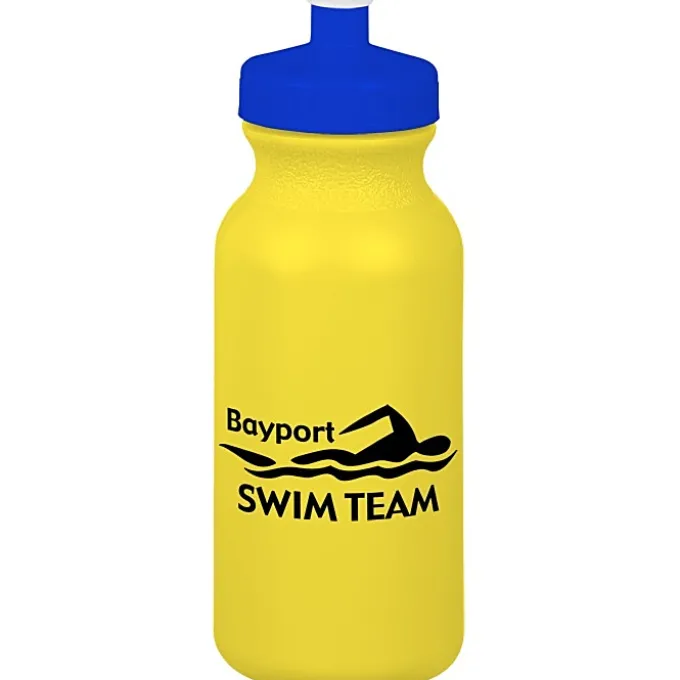 Sport Bottle with Push Pull Lid - 20 oz - Colors