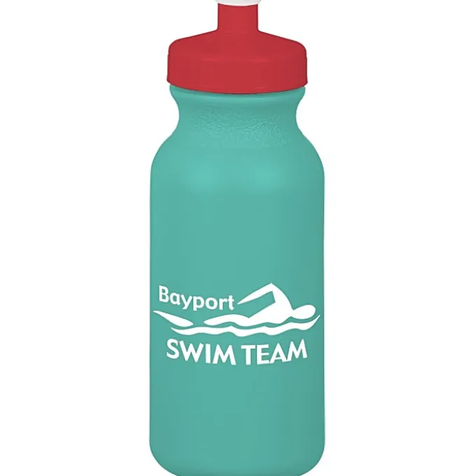 Sport Bottle with Push Pull Lid - 20 oz - Colors