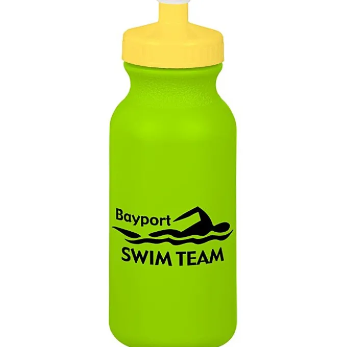 Sport Bottle with Push Pull Lid - 20 oz - Colors