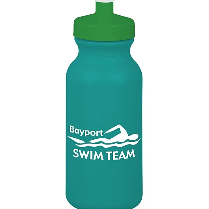 Sport Bottle with Push Pull Lid - 20 oz - Colors