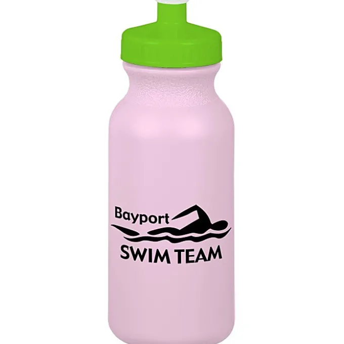 Sport Bottle with Push Pull Lid - 20 oz - Colors
