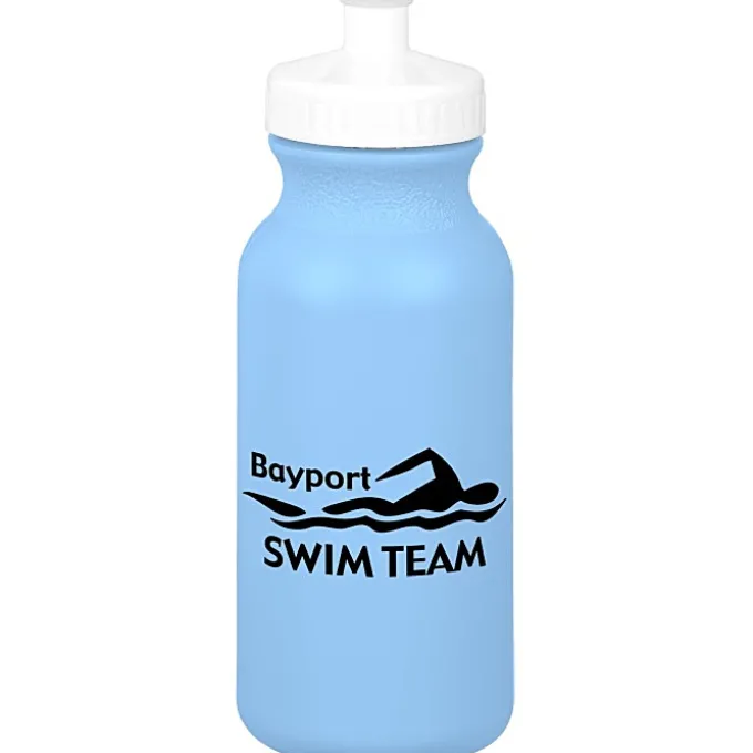 Sport Bottle with Push Pull Lid - 20 oz - Colors