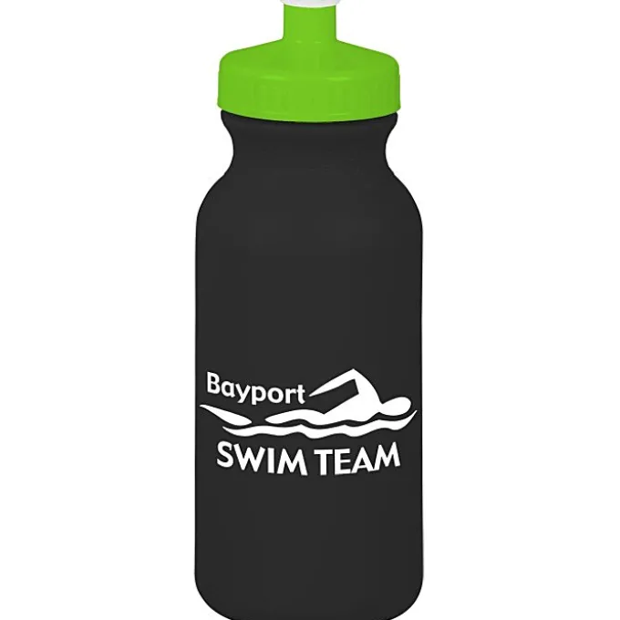 Sport Bottle with Push Pull Lid - 20 oz - Colors