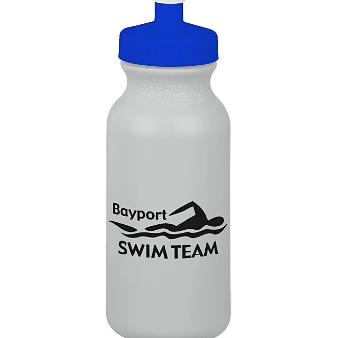 Sport Bottle with Push Pull Lid - 20 oz - Colors