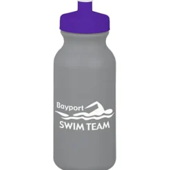 Sport Bottle with Push Pull Lid - 20 oz - Colors