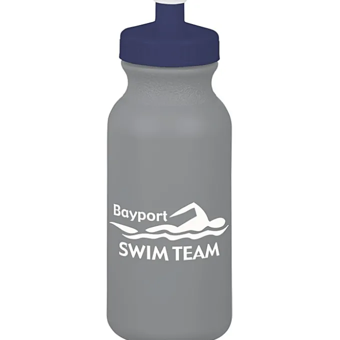 Sport Bottle with Push Pull Lid - 20 oz - Colors