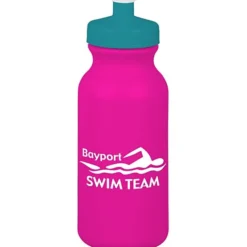 Sport Bottle with Push Pull Lid - 20 oz - Colors