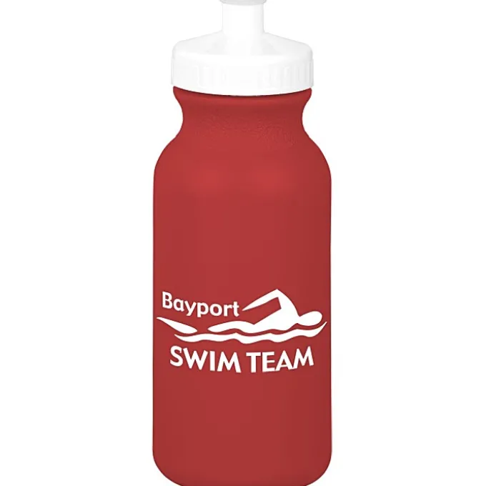 Sport Bottle with Push Pull Lid - 20 oz - Colors