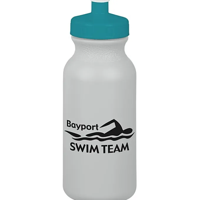 Sport Bottle with Push Pull Lid - 20 oz - Colors