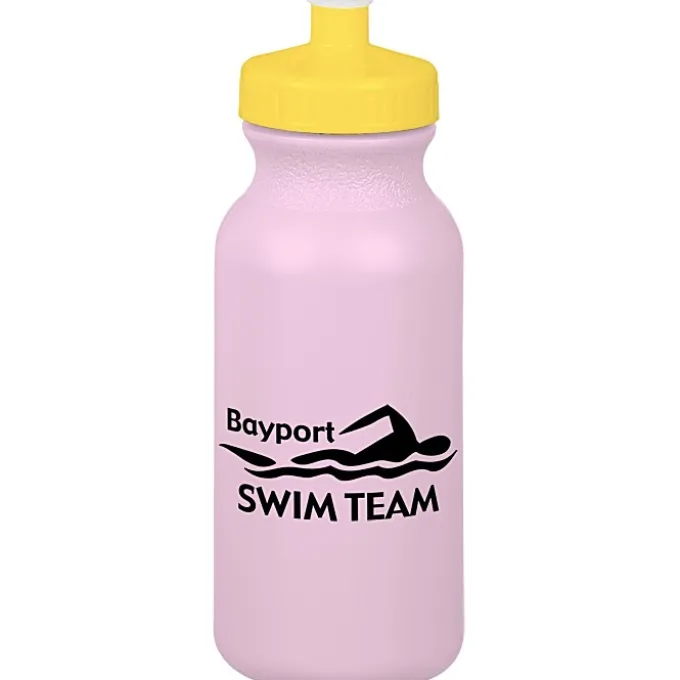 Sport Bottle with Push Pull Lid - 20 oz - Colors