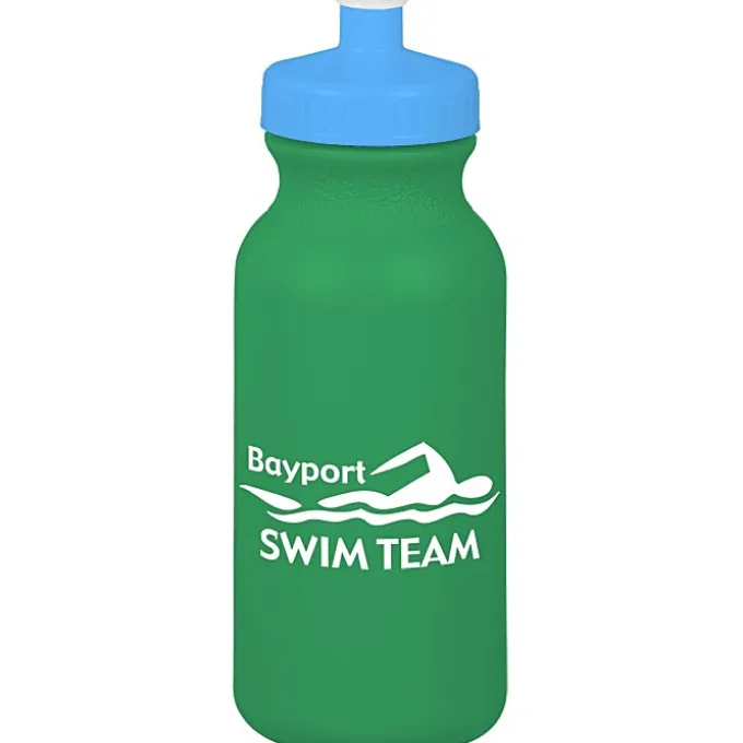 Sport Bottle with Push Pull Lid - 20 oz - Colors