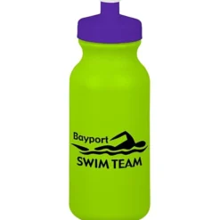 Sport Bottle with Push Pull Lid - 20 oz - Colors