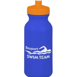 Sport Bottle with Push Pull Lid - 20 oz - Colors
