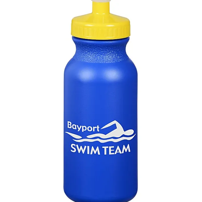 Sport Bottle with Push Pull Lid - 20 oz - Colors