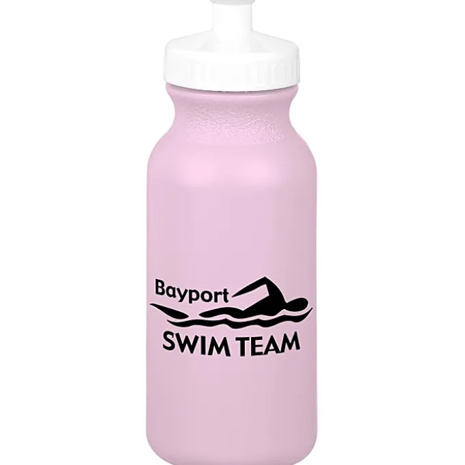 Sport Bottle with Push Pull Lid - 20 oz - Colors