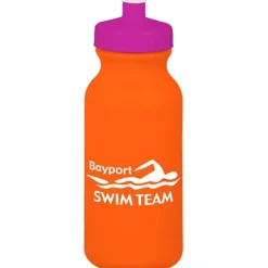 Sport Bottle with Push Pull Lid - 20 oz - Colors