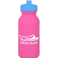 Sport Bottle with Push Pull Lid - 20 oz - Colors