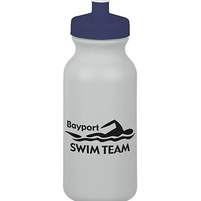 Sport Bottle with Push Pull Lid - 20 oz - Colors