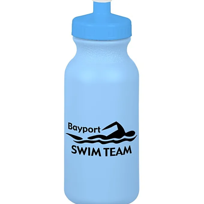 Sport Bottle with Push Pull Lid - 20 oz - Colors