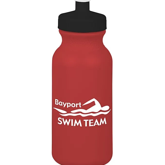 Sport Bottle with Push Pull Lid - 20 oz - Colors