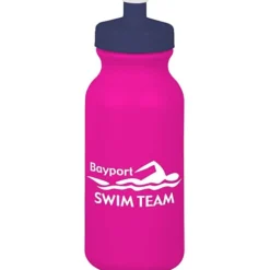 Sport Bottle with Push Pull Lid - 20 oz - Colors