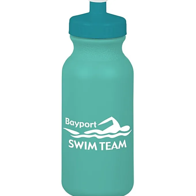 Sport Bottle with Push Pull Lid - 20 oz - Colors