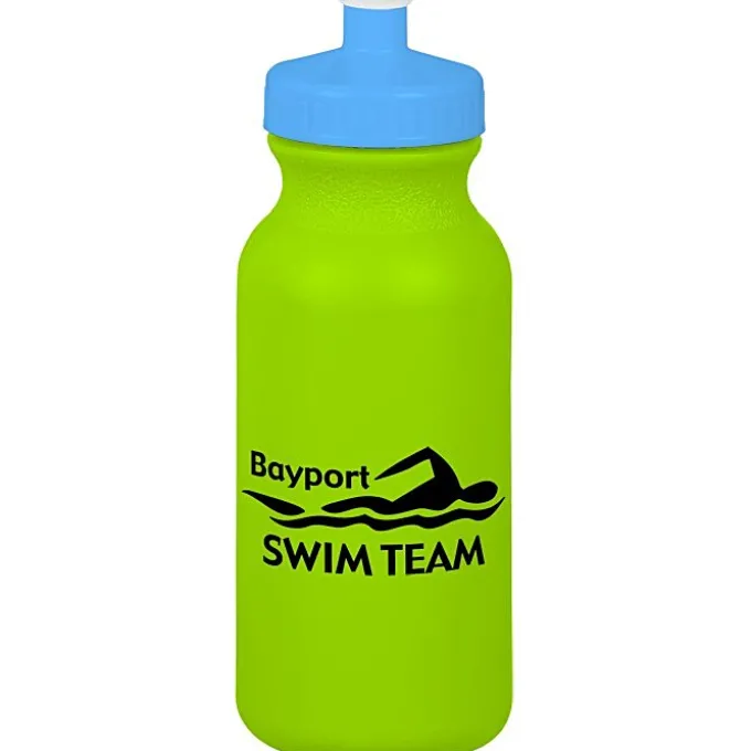 Sport Bottle with Push Pull Lid - 20 oz - Colors