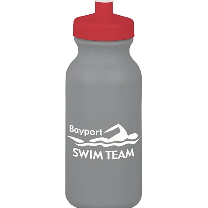 Sport Bottle with Push Pull Lid - 20 oz - Colors