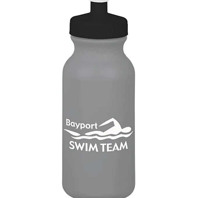 Sport Bottle with Push Pull Lid - 20 oz - Colors