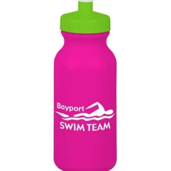 Sport Bottle with Push Pull Lid - 20 oz - Colors