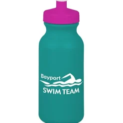 Sport Bottle with Push Pull Lid - 20 oz - Colors