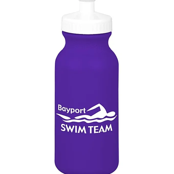 Sport Bottle with Push Pull Lid - 20 oz - Colors
