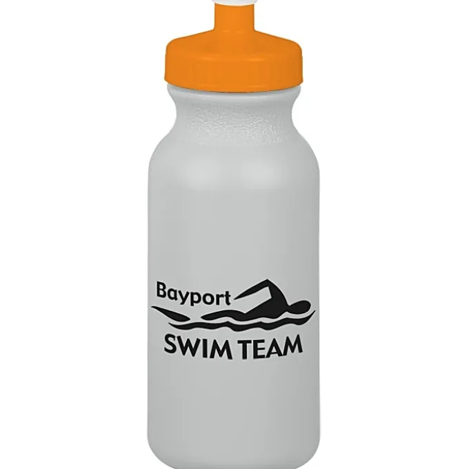 Sport Bottle with Push Pull Lid - 20 oz - Colors