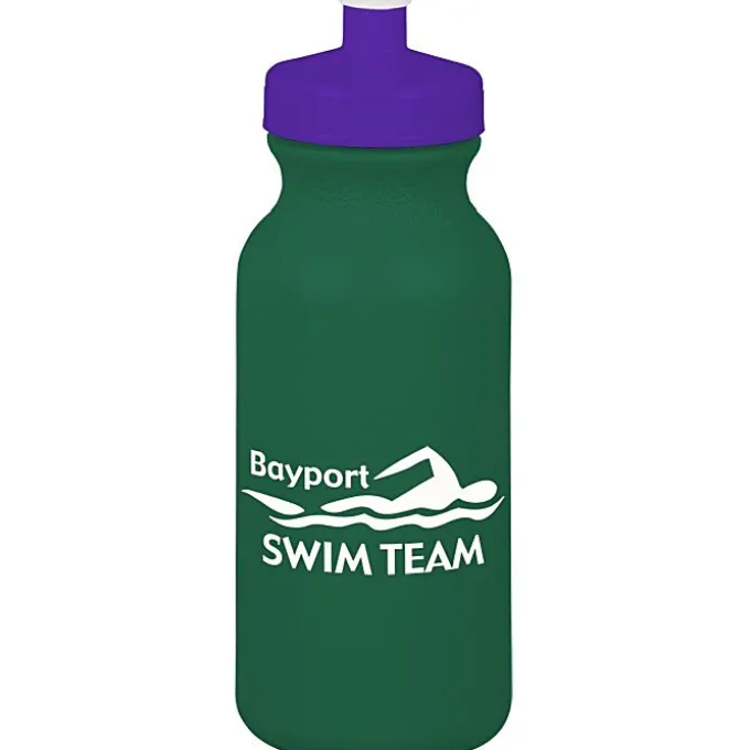 Sport Bottle with Push Pull Lid - 20 oz - Colors