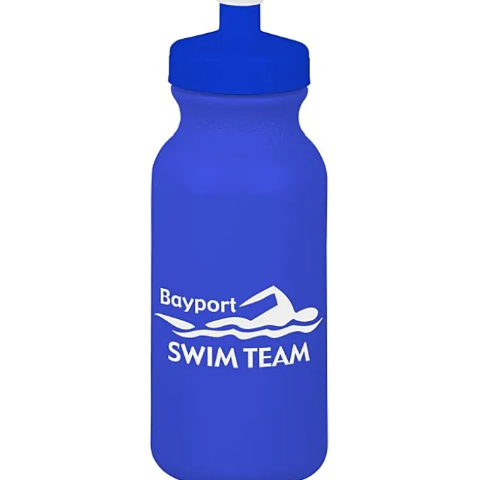 Sport Bottle with Push Pull Lid - 20 oz - Colors