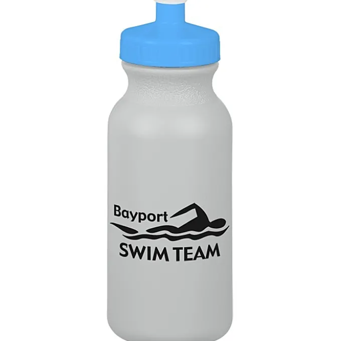 Sport Bottle with Push Pull Lid - 20 oz - Colors