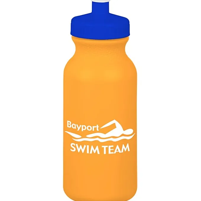 Sport Bottle with Push Pull Lid - 20 oz - Colors