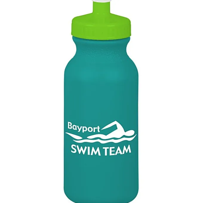 Sport Bottle with Push Pull Lid - 20 oz - Colors