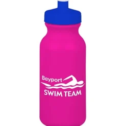 Sport Bottle with Push Pull Lid - 20 oz - Colors