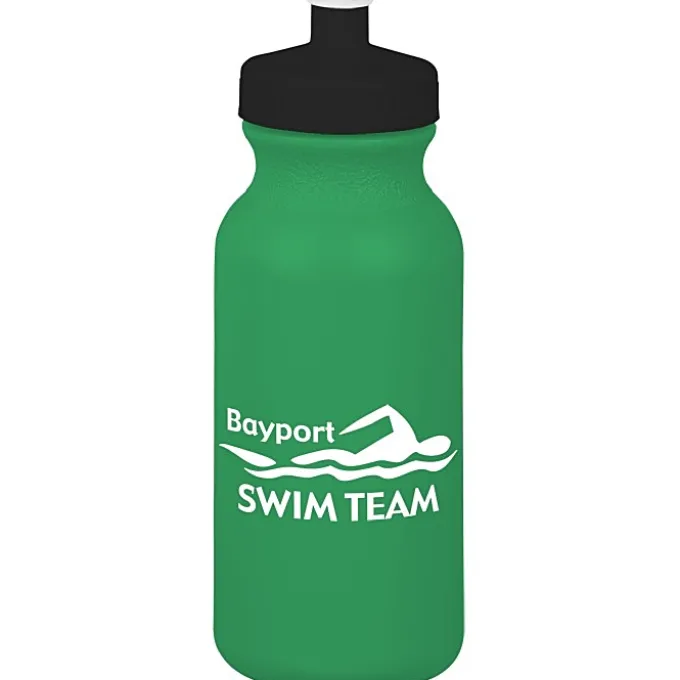Sport Bottle with Push Pull Lid - 20 oz - Colors