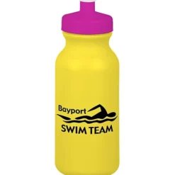 Sport Bottle with Push Pull Lid - 20 oz - Colors