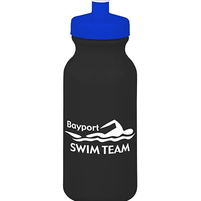 Sport Bottle with Push Pull Lid - 20 oz - Colors