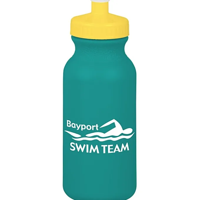 Sport Bottle with Push Pull Lid - 20 oz - Colors
