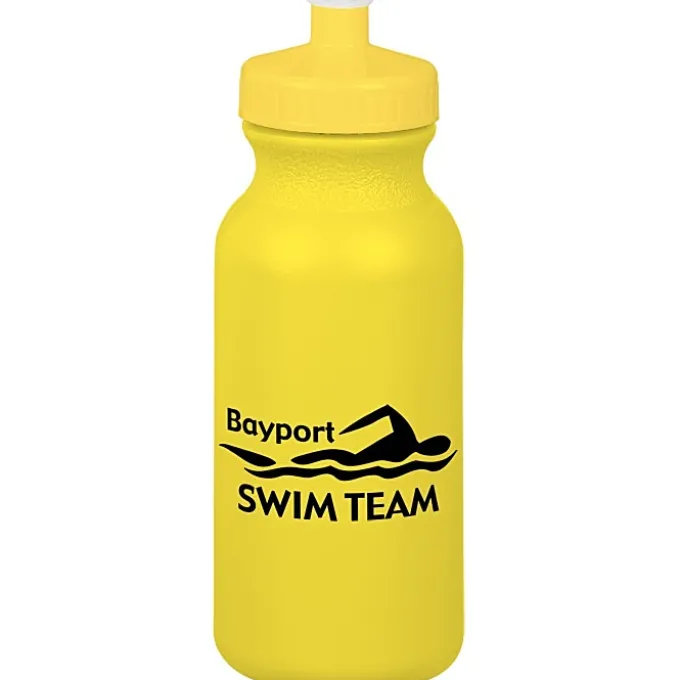 Sport Bottle with Push Pull Lid - 20 oz - Colors