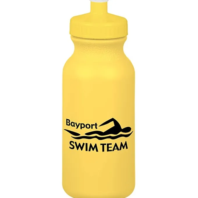 Sport Bottle with Push Pull Lid - 20 oz - Colors
