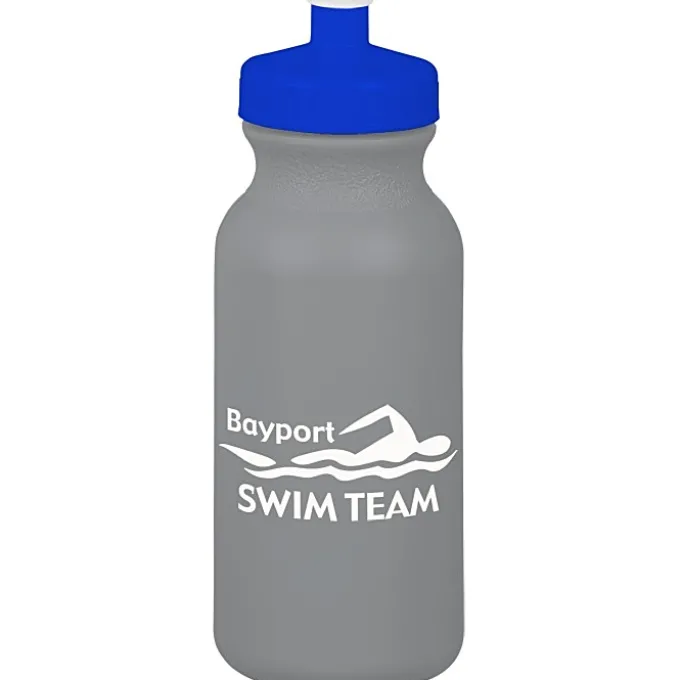 Sport Bottle with Push Pull Lid - 20 oz - Colors