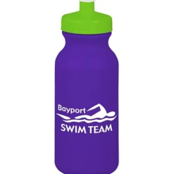 Sport Bottle with Push Pull Lid - 20 oz - Colors